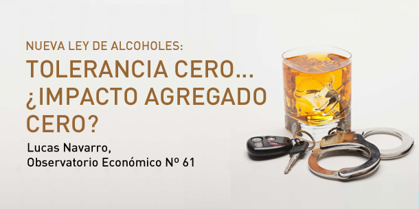 Nueva Ley de Alcoholes: Tolerancia Cero… ¿Impacto agregado cero?