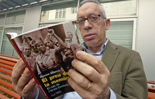 Barcelona. Entrevista a Ramon Alberch, que ha publicat un llibre sobre el cas Centelles.